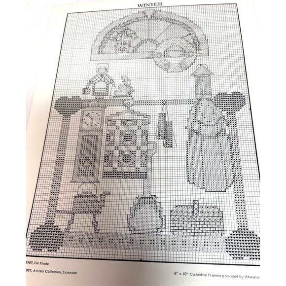 Heartstrings Seasons Of Plenty Cross-Stitch Pattern By Pat Thode - Picture 4 of 4